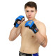 Рукавиці для змішаних єдиноборств MMA FARTEX BO-0582 S-XL Чорний