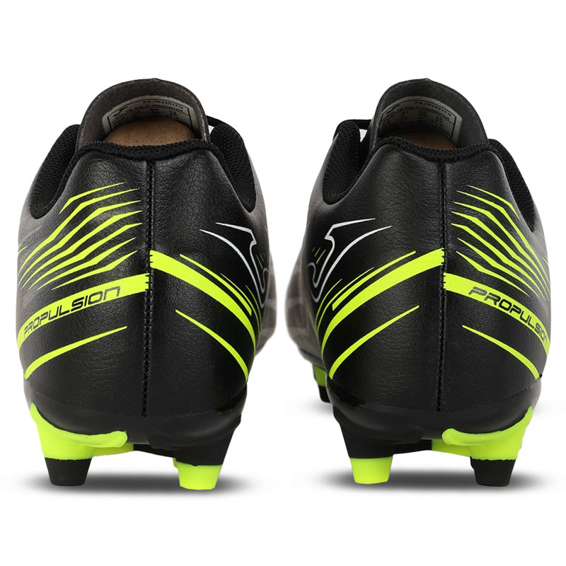 Бутси футбольні JOMA PROPULSION JR PRJW2501FG розмір 31-38 чорний-жовтий