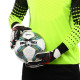 Рукавиці воротарські професійні із захистом пальців SOCCERMAX GK-4341 розмір 7-11 Білий-синій-блакитний