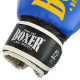 Рукавиці боксерські на липучці штучна шкіра BOXER NEW 2022-N 10-16 унцій Синій