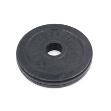 Млинці диски гумові SHUANG CAI SPORTS TA-1441-1_25S 30мм 1,25 кг чорний