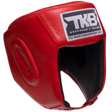 Шолом боксерський відкритий шкіряний TOP KING Super TKHGSC S-XL Червоний