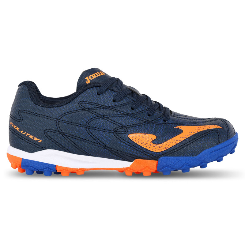 Сороконіжки футбольні дитячі Joma EVOLUTION JR EVJW25 розмір 31-38 темно-синій-помаранчевий