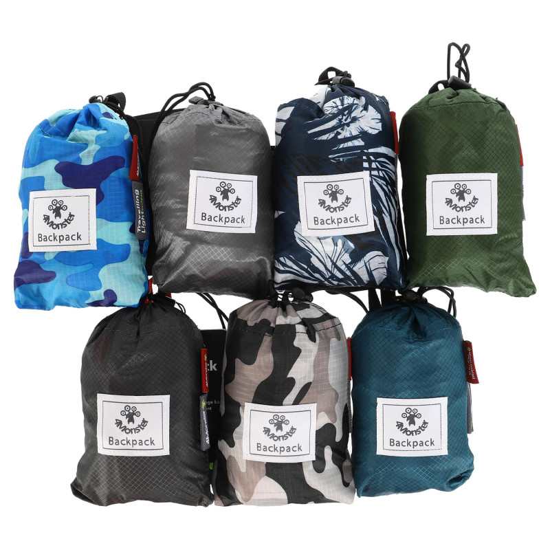 Рюкзак складний портативний WATER RESISTANT PORTABLE 4Monster T-CDB-24 24л
