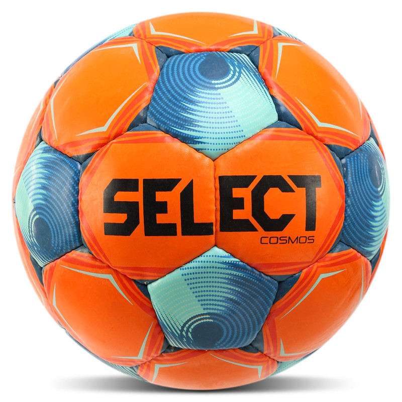 М'яч футбольний SELECT COSMOS V23 COSMOS-5OR №5 помаранчевий-блакитний