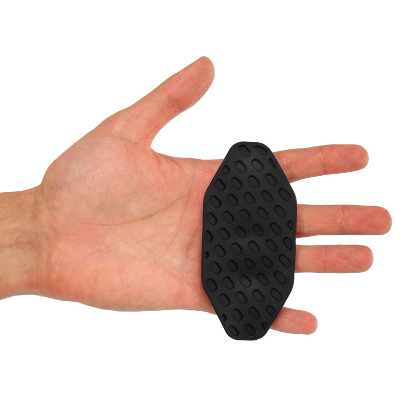 Накладки на долоні грипси Gym Grips для силових тренувань та турніка силіконові нековзні Sport TA-6742 2 шт чорний