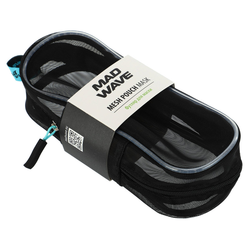 Чохол окулярів для плавання MadWave MESH POUCH Adult Mask M070304 чорний