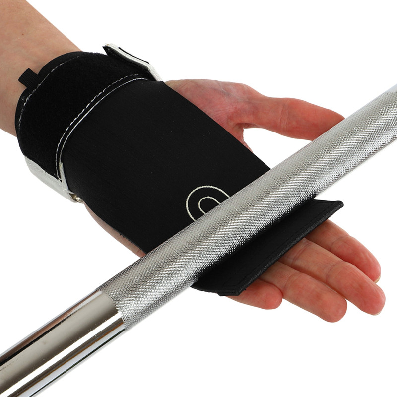 Накладки для підтягування та тяги HAND GRIPS STRONG FRICTION EZOUS D-12 2шт чорний-білий