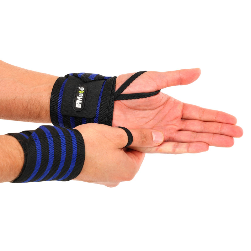 Бинти кистьові для жиму STRENGTH WRIST WRAPS MUTE TA-311 2штуки