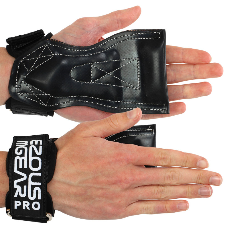 Накладки для підтягування та тяги GRIPPS XTREME EZOUS D-07 2шт чорний