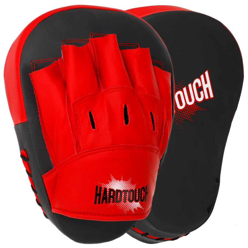 Лапа боксерська вигнута тренувальна PU HARD TOUCH BO-4457 2штуки