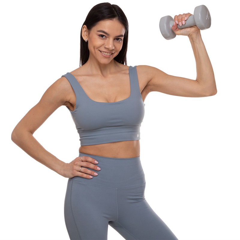 Гантелі для фітнесу вінілові Zelart Beauty TA-5225-4 2шт 4кг