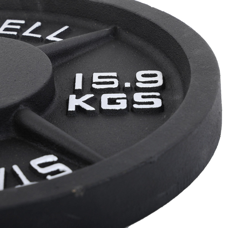 Млинці диски сталеві пофарбовані STANDARD SC-80103-35LB 50мм 15,9кг сірий
