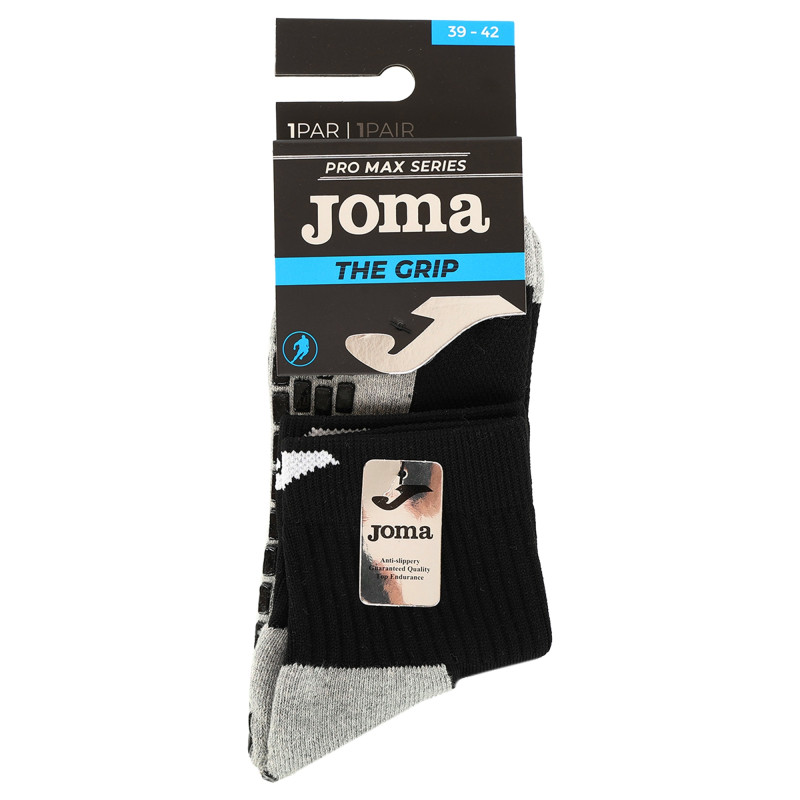 Шкарпетки футбольні протиковзкі Joma ANTI-SLIP 400798-100 розмір 39-46 чорний