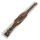 Пояс атлетичний шкіряний FISTRAGE VL-6049 спинка-15см розмір-S-XXL коричневий
