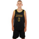 Форма баскетбольна дитяча NBA клуб Los Angeles Lakers 6 BA-9967 S-2XL чорний-жовтий