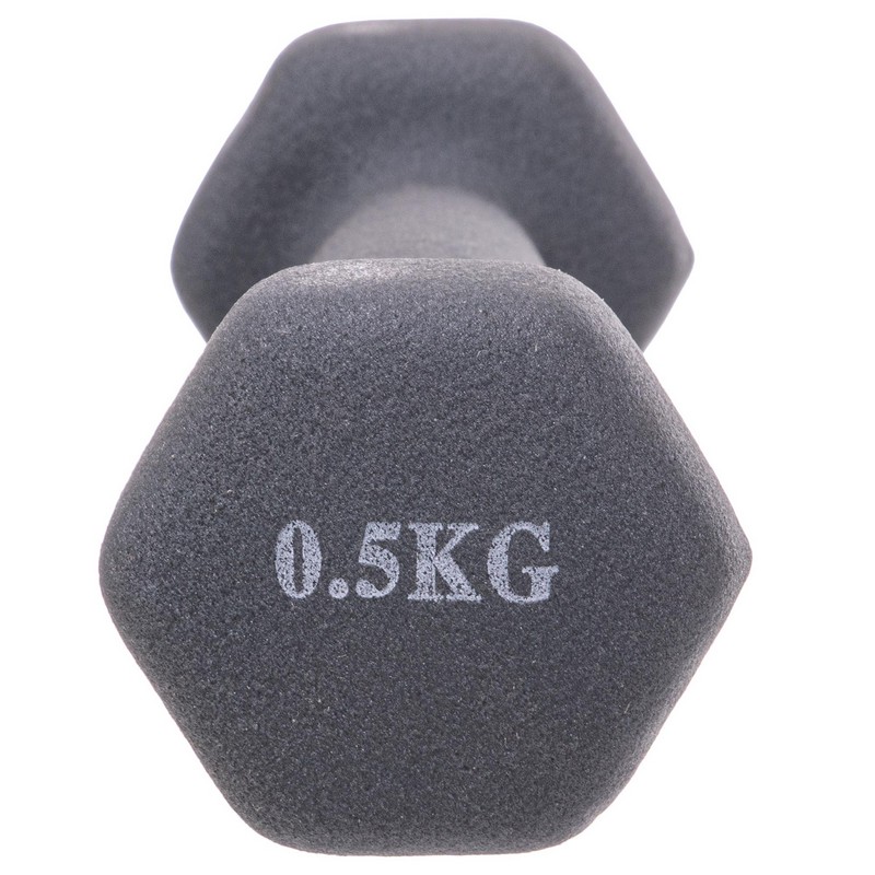 Гантель для фітнесу неопреновий Sport TA-0001-0_5 1шт 0,5кг