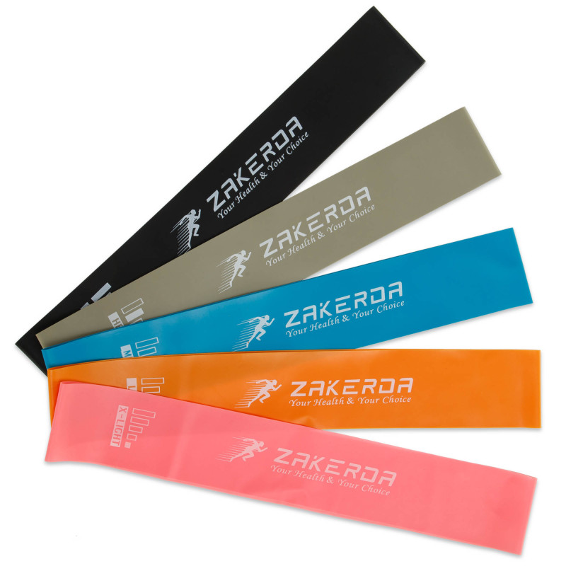 Набір резинок для вправ стрічки опору LOOP BANDS ZAKERDA FI-2823 5шт