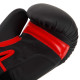 Рукавиці боксерські на липучці PU HARD TOUCH BO-4432 10-14 унцій Чорний-зелений