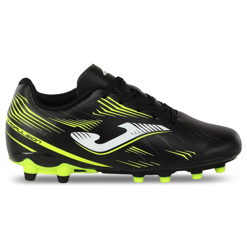 Бутси футбольні JOMA PROPULSION JR PRJW2501FG розмір 31-38 чорний-жовтий