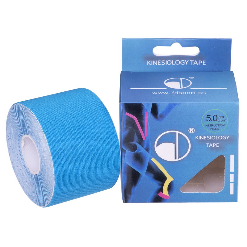 Кінезіо тейп для обличчя та тіла Kinesio tape Sport BC-4863-5 розмір 5смх5м