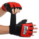 Рукавиці для змішаних єдиноборств MMA FARTEX BO-0582 S-XL Червоний