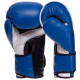 Рукавиці боксерські на липучці PU UFC PRO Fitness UHK-75036 14 унцій синій
