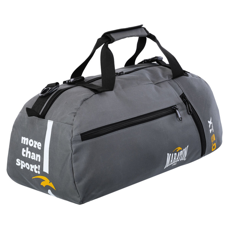 Рюкзак-сумка 2 в 1 MARATON BO-5116 55x30x25см сірий