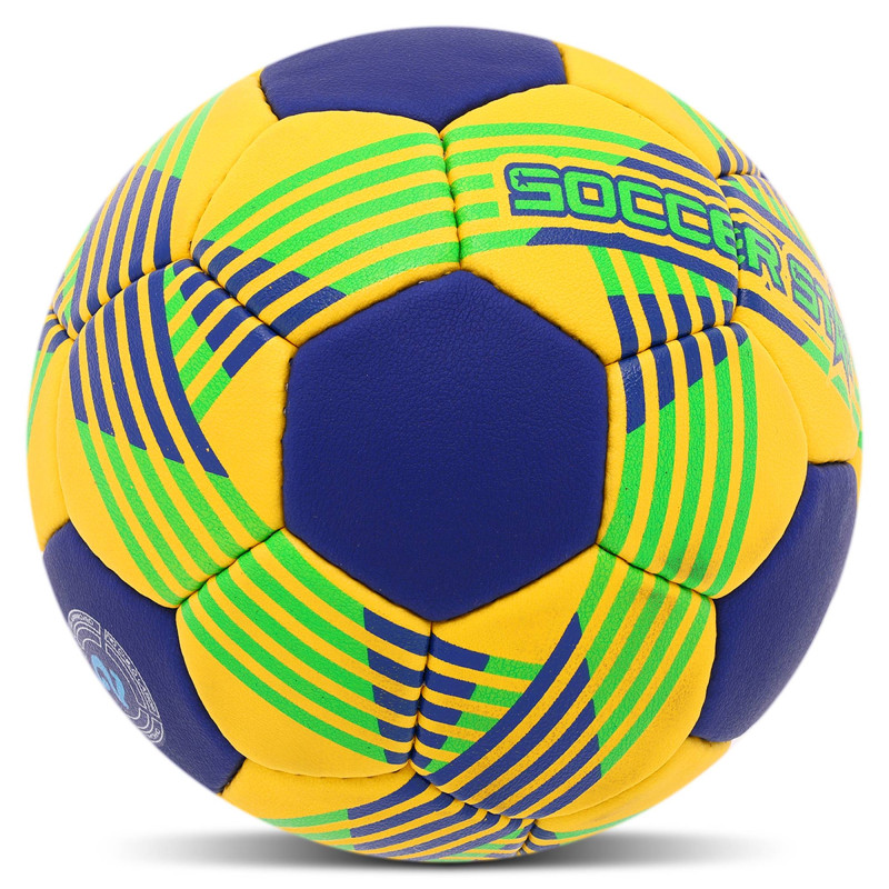 М'яч гандбольний SOCCER STAR HB-4527-2 розмір 2 жовтий-синій