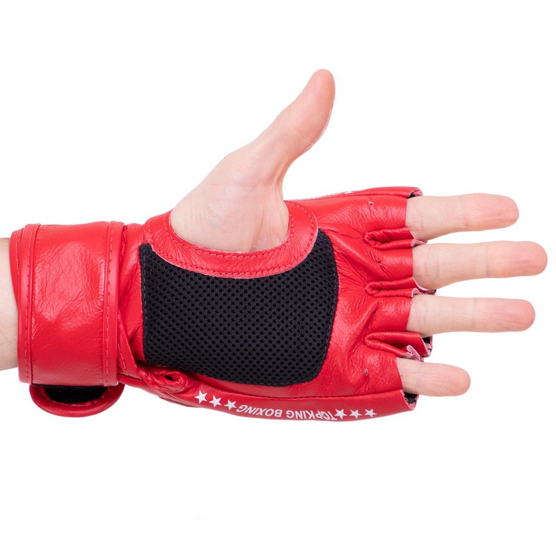 Рукавиці для змішаних єдиноборств MMA TOP KING Super TKGGS S-XL Білий