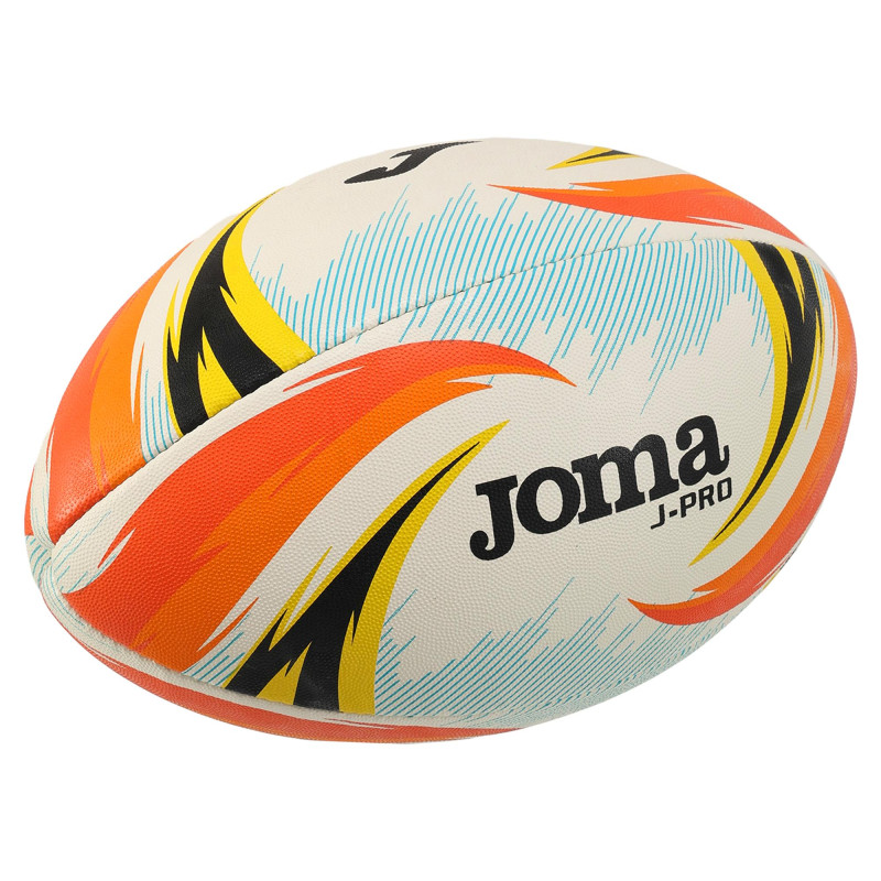 М'яч для регбі Joma J-PRO 401735-208 розмір 5 білий-помаранчевий