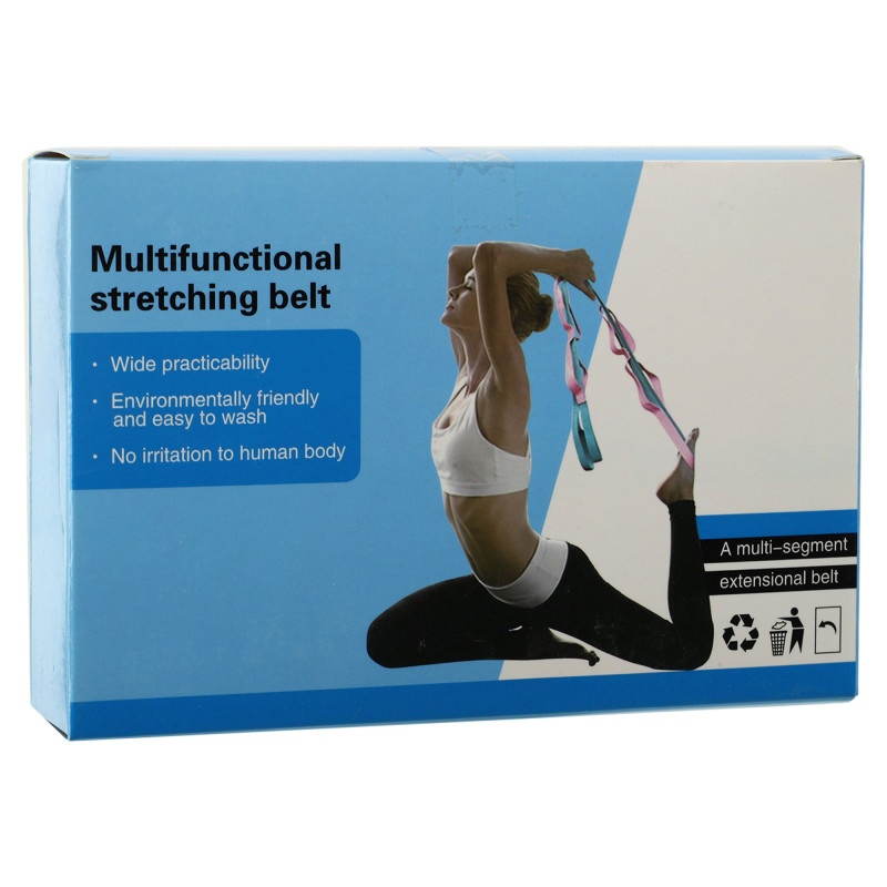 Стрічка стропа з петлями для розтяжки Stretch Strap Sport FI-1756 8 петель