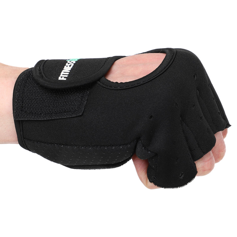 Рукавиці для фітнесу та тренувань FITNESS BASICS BC-893 S-XL Чорний