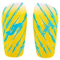 Щитки футбольні з тримачем щитків у комплекті Joma SPIDER 401673-067 M-L жовтий-блакитний
