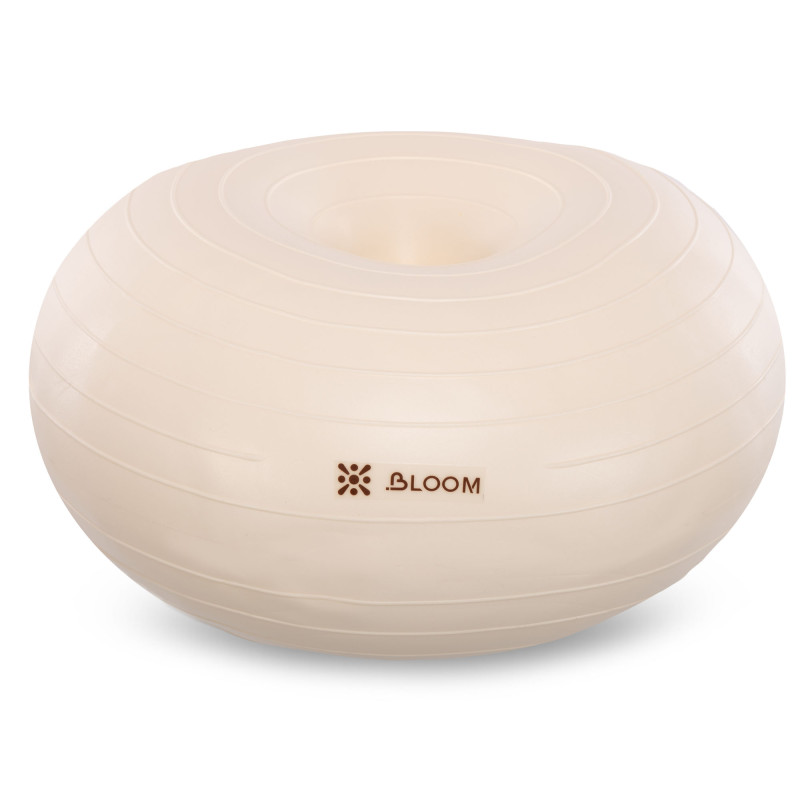 Фітбол м'яч для балансу Пончик сатин BLOOM LB7053 ø45см