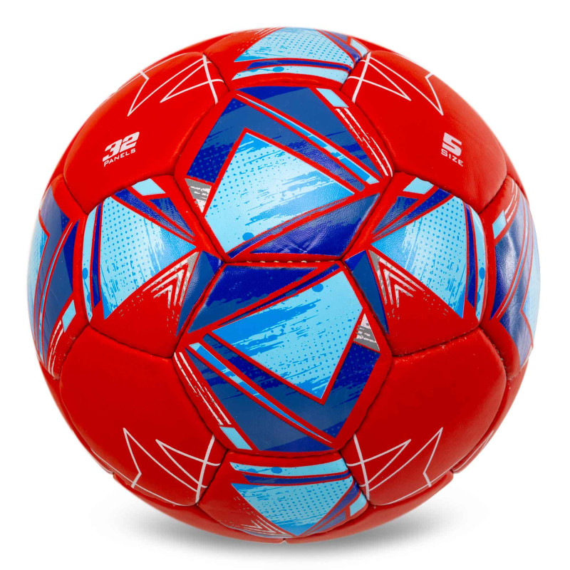 М'яч футбольний BALLONSTAR BAYREN FB-0047-791 №5 PU червоний-синій