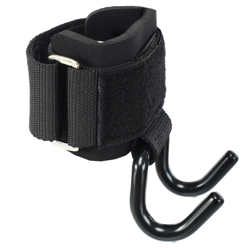 Гаки для підтягування і тяги на зап'ястя LIFTING HOOK EZOUS B-12 2шт чорний