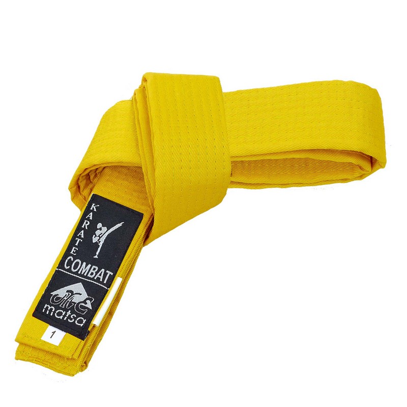 Пояс для кімоно MATSA MA-0040 довжина 230-300см Помаранчевий