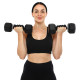 Накладки атлетичні нековзкі Грипад GRIPAD WorkOut HAND PROTECTION EZOUS D-01 чорний