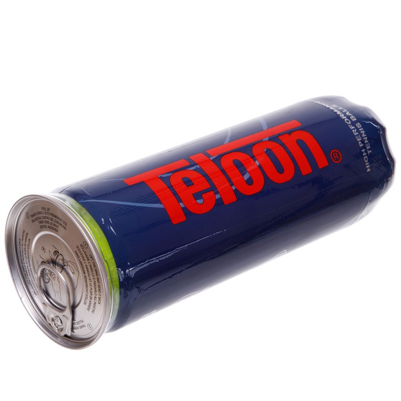 М'ячі для великого тенісу TELOON POUND 3шт WZT828003 салатовий