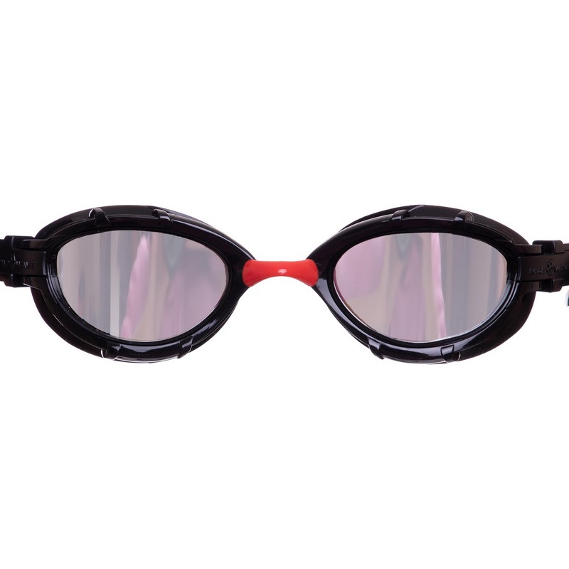 Окуляри для плавання дорослі дзеркальні лінзи MadWave TRIATHLON Mirror M042705