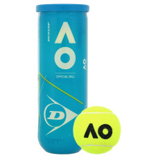 М'ячі для великого тенісу DUNLOP AUSTRALIAN OPEN DL601354 3 шт салатовий
