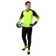 Рукавиці воротарські професійні із захистом пальців SOCCERMAX GK-4315 розмір 7-11 чорний-салатовий
