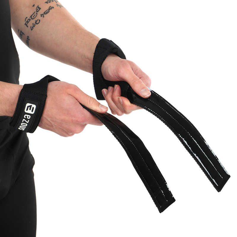 Лямки для тяги LIFTING STRAP EZOUS B-06 2шт чорний