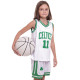 Форма баскетбольна дитяча NBA клуб Boston Celtics 11 BA-0967 S-2XL Білий-зелений
