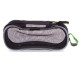 Чохол окулярів для плавання MadWave MESH POUCH M070302 чорний-зелений