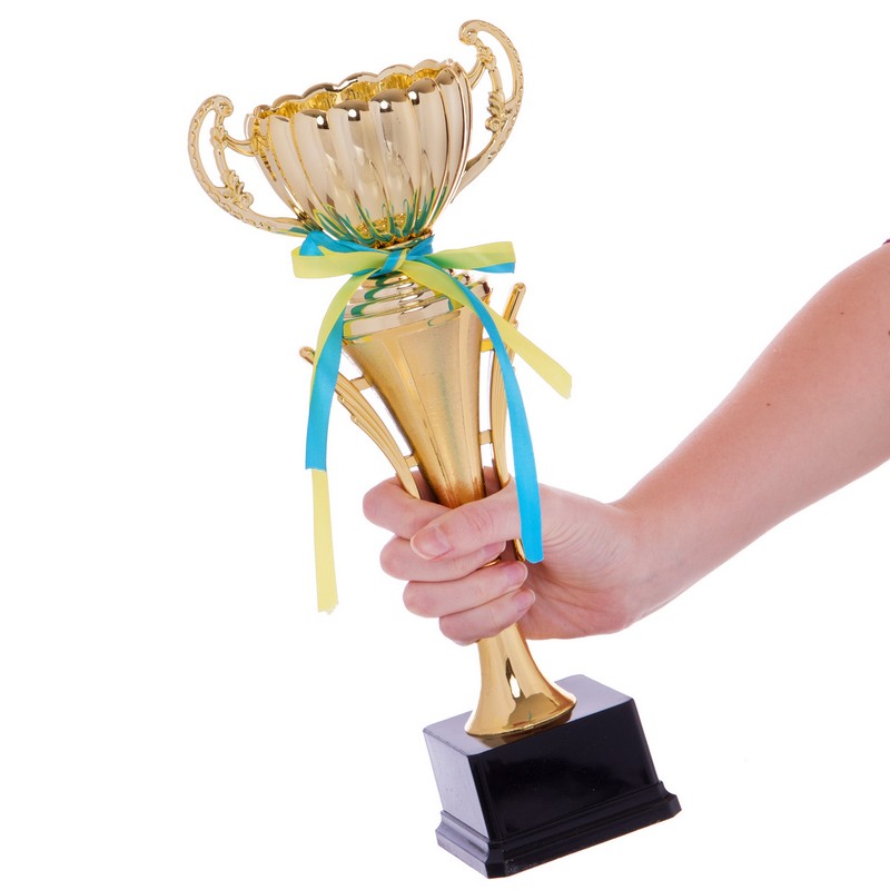 Кубок спортивний нагородний Sport Best C-8895A висота 34см золотий