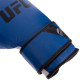 Рукавиці боксерські на липучці PU UFC PRO Fitness UHK-75036 14 унцій синій