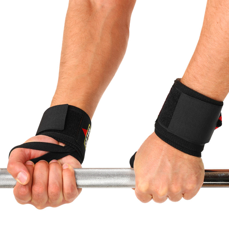 Бинти кистьові для жиму STRENGTH WRIST WRAPS VALEO TA-4421 2штуки