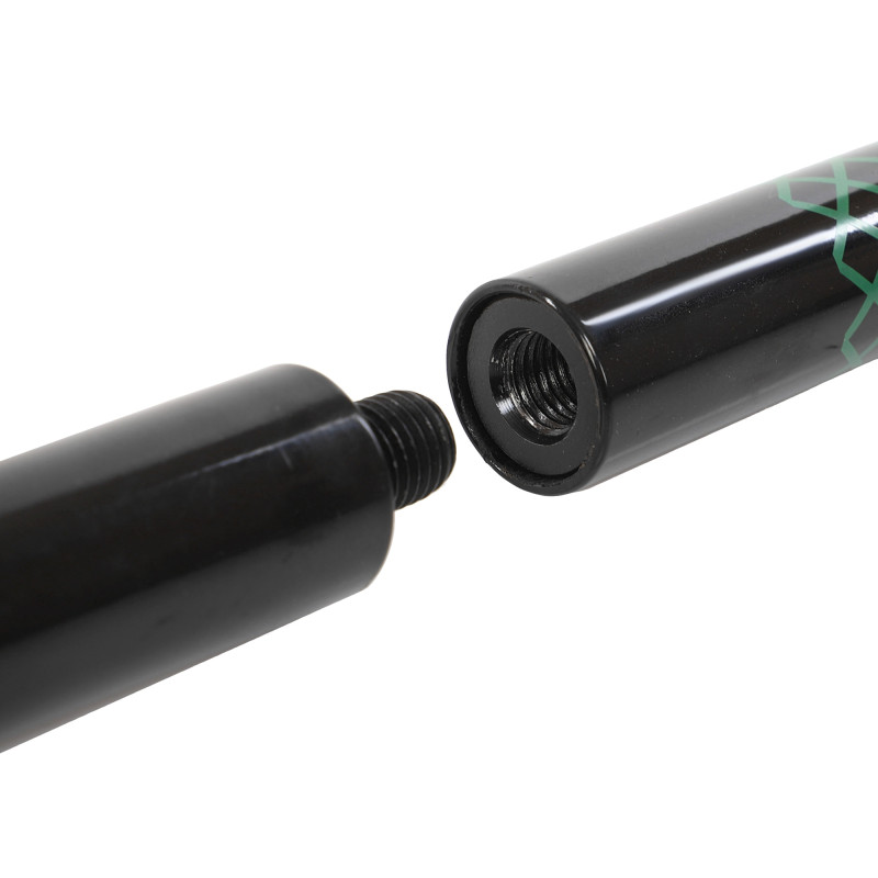 Бодібар Body Bar розбірний 3-х секційний Zelart FI-9994-5 вага 5кг чорний-зелений